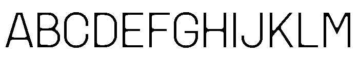 MSCHN XS Font UPPERCASE