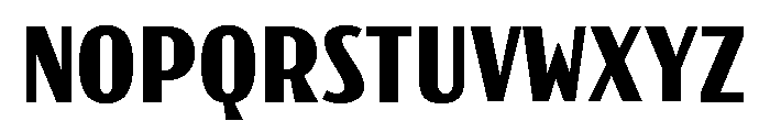 MTM Palma 67 Variable Estrecha Font LOWERCASE