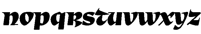 Mtm Cebada 17 Variable Bold Font LOWERCASE