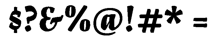 Mtm Cebada 17 Variable Heavy Font OTHER CHARS