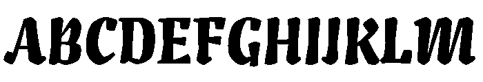 Mtm Cebada 17 Variable Heavy Font UPPERCASE