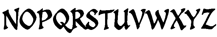 Mtm Cebada 17 Variable Regular Font UPPERCASE