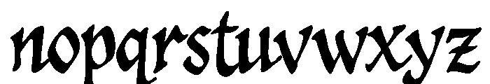 Mtm Cebada 17 Variable Regular Font LOWERCASE