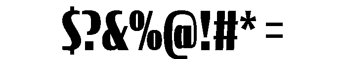 Mtm Palma 67 Variable Extra Bold Font OTHER CHARS