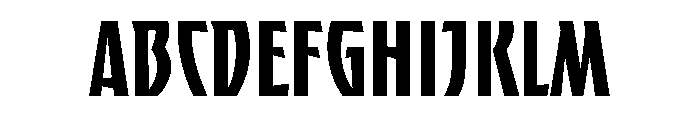 Mtm Palma 67 Variable Heavy Font UPPERCASE