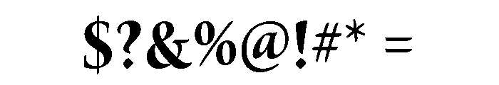 Mtm Pontejos 2 Variable Bold Font OTHER CHARS