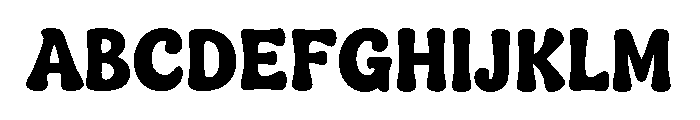 MTF Christmas Cheer Retro Font UPPERCASE