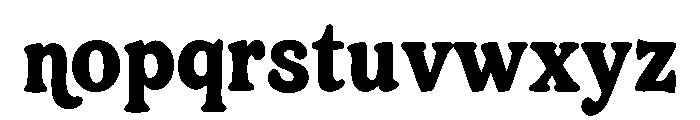 MTF Christmas Cheer Retro Font LOWERCASE