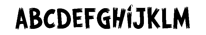 MTF Grinch Sketch FONT