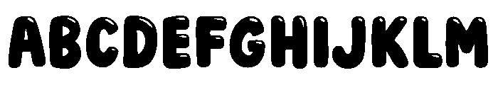 MTF Gum Drop Pop Font UPPERCASE
