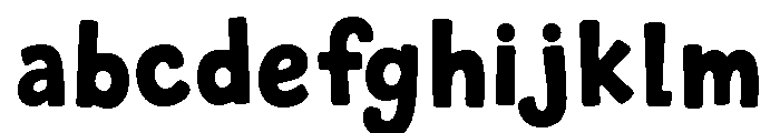 MTF Wonky Halloween FONT