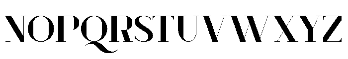 MTS Quartz Font UPPERCASE