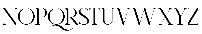 MTS Royal Garden Font UPPERCASE