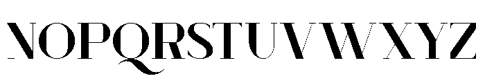 MTSQuartz Font LOWERCASE