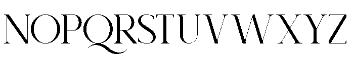MTSRoyalGarden Font UPPERCASE