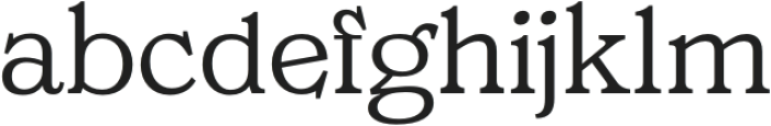 MTC Ciscela Regular otf (400) Font LOWERCASE