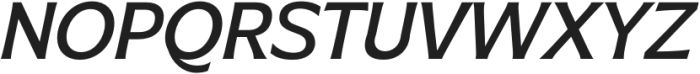 MTC Gilcho Italic otf (400) Font UPPERCASE