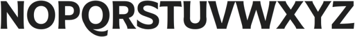 MTC Gilcho Semi Bold otf (600) Font UPPERCASE
