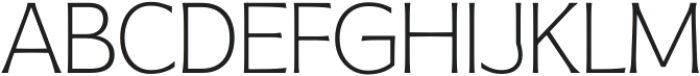 MTC Gilcho Thin ttf (100) Font UPPERCASE