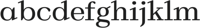 MTC Maglita Medium otf (500) Font LOWERCASE