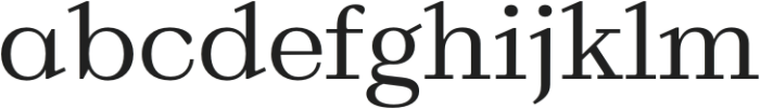 MTC Maglita Regular otf (400) Font LOWERCASE