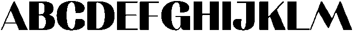 MTC Rachstela Black otf (900) Font UPPERCASE