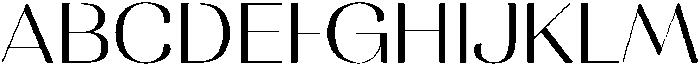 MTC Rachstela Light otf (300) Font UPPERCASE