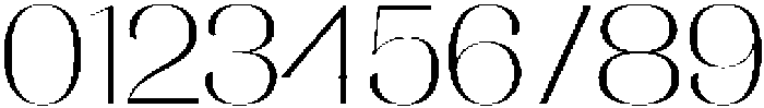 MTC Rachstela Thin otf (100) Font OTHER CHARS