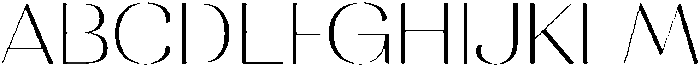 MTC Rachstela Thin otf (100) Font