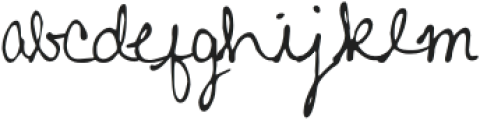 MTF Colleen Cursive otf (400) Font LOWERCASE