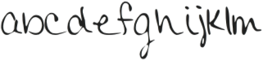 MTF Colleen Print otf (400) Font LOWERCASE