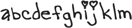 MTF Magical Marilyn otf (400) Font LOWERCASE