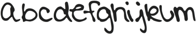 MTF Mikayla Print otf (400) Font LOWERCASE