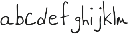 MTF Saxy otf (400) Font LOWERCASE