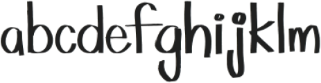 MTF Sketchie otf (400) Font LOWERCASE