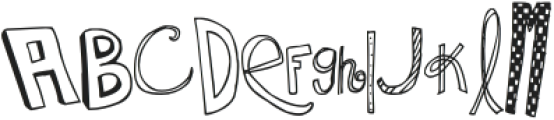 MTF Whacko otf (400) Font UPPERCASE