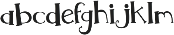 MTF Whimsy otf (400) Font LOWERCASE