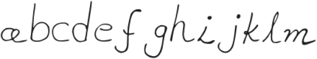 MTF akhn otf (400) Font LOWERCASE