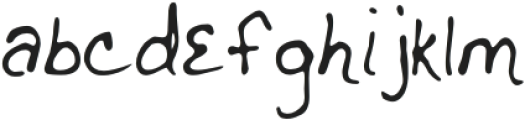 MTF drgnldy otf (400) Font LOWERCASE