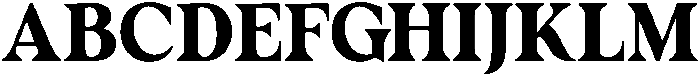 MTSAvenger otf (400) Font UPPERCASE