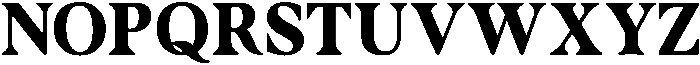 MTSAvenger otf (400) Font LOWERCASE