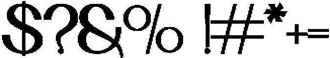 MTSCelore-Black otf (900) Font OTHER CHARS