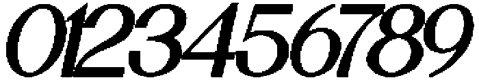 MTSCelore-BlackItalic otf (900) Font OTHER CHARS