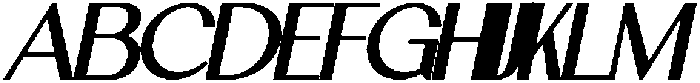 MTSCelore-BlackItalic otf (900) Font UPPERCASE