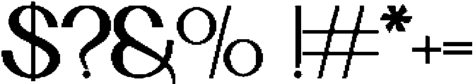 MTSCelore-Bold otf (700) Font OTHER CHARS