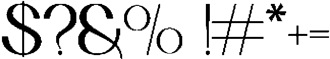 MTSCelore-Light otf (300) Font OTHER CHARS