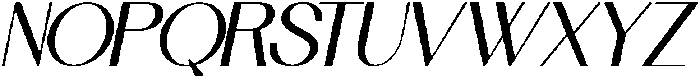 MTSCelore-LightItalic otf (300) Font UPPERCASE