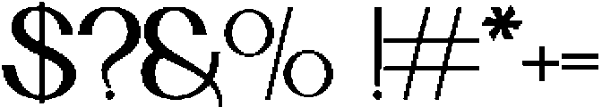 MTSCelore-SemiBold otf (600) Font OTHER CHARS
