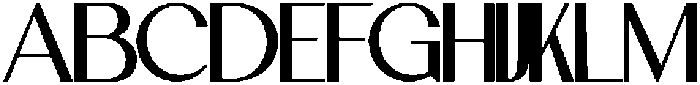 MTSCelore-SemiBold otf (600) Font UPPERCASE