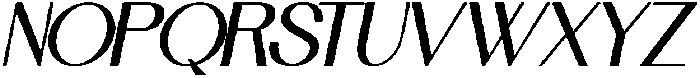 MTSCelore-SemiBoldItalic otf (600) Font UPPERCASE